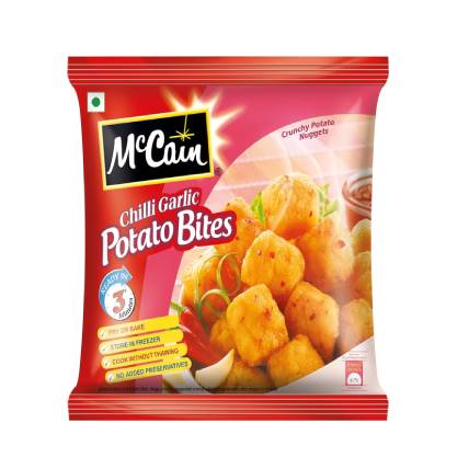 Mc Cain Frozen Veg Snacks Chilli Garlic Potato Bites